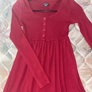 vintage red dress !